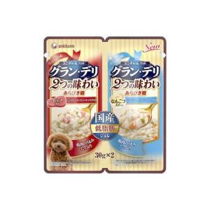 ユニ・チャーム 4520699622179 グラン・デリ 2つの味わいパウチ ジュレ 成犬用 ビーフ＆軟骨 30g 2入