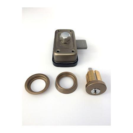 GOAL ゴール V-MDU 5 #80 面付本締錠 ブロンズ色 VMDU5#80