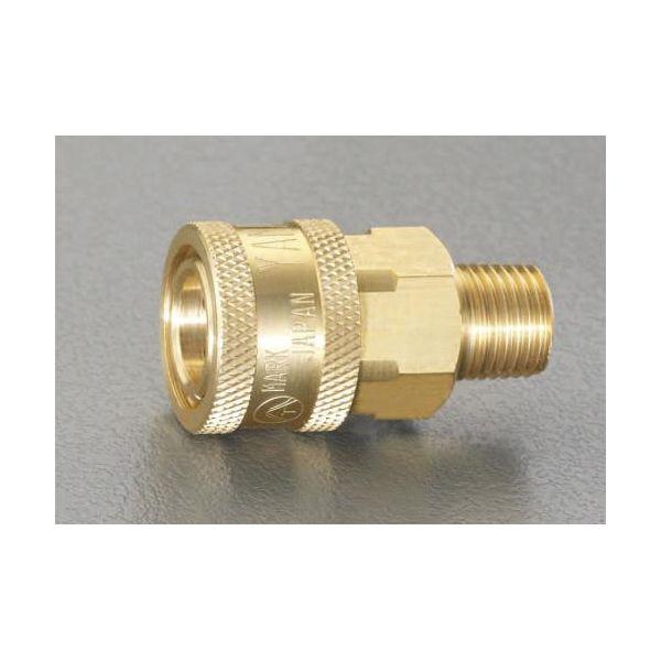 【個人宅配送不可】直送 代引不可 エスコ EA140BD-12  R 1・1／2”雄ねじカップリング...