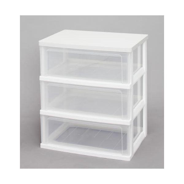 エスコ EA506L-81 556x410x 623mm 引出し式収納ケース 3段 EA506L81...