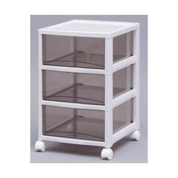 エスコ EA506L-86 320x390x 529mm 引出し式収納ケース 3段 EA506L86...