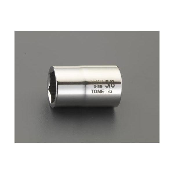 エスコ EA618SC-101 1／2”DRx 3／ 8” ソケット ステンレス製 EA618SC1...