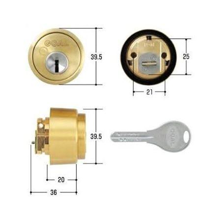 GOAL ゴール V-LX 5 (21) 扉厚29-43MM 取替用シリンダー VLX5(21)扉厚...