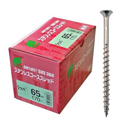 ウイング 4938780099494 9949 ステンレスコーススレッド ラッパ頭 徳用箱入 4．6...