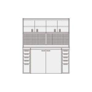 【個人宅配送不可】サカエ SAKAE PN-H83PDW 直送 代引不可 ピットイン PNH83PDW