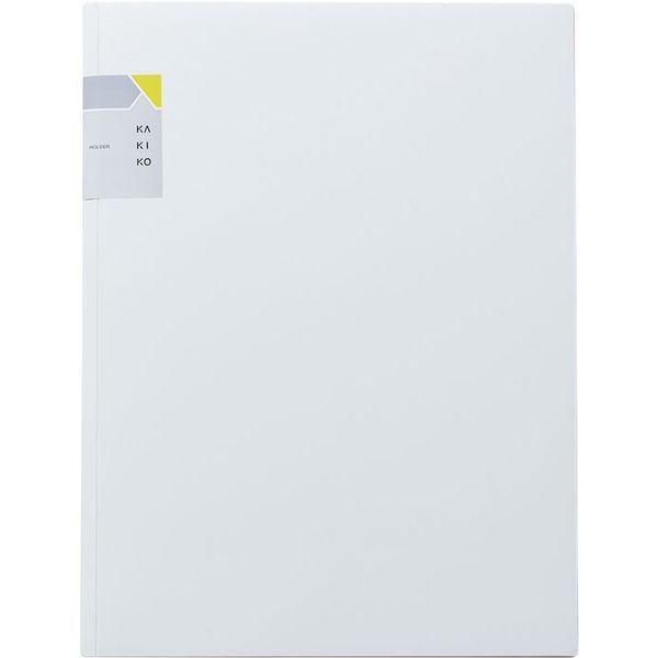 キングジム（KING JIM） 8647シロ 【5個入】 カキコホルダ− 2ポケット シロ