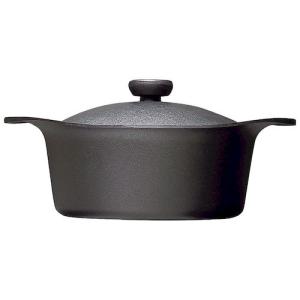 柳宗理 柳 宗理 南部鉄鍋浅型22cm（鉄器蓋・ハンドル付き）鉄鋳物 南部