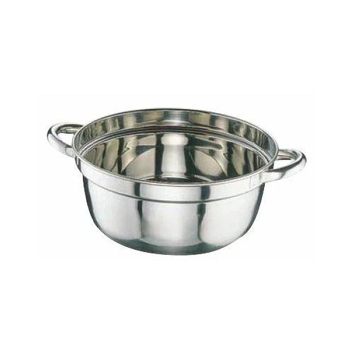 4997956152098 大屋金属 CLO 18−8段付料理鍋 48cm 23．0L 18-8円付...