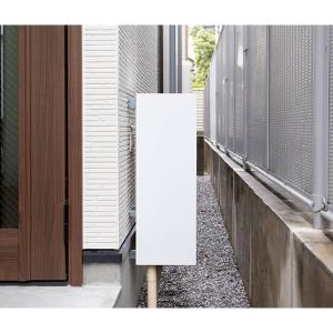 森田アルミ ガスメーターカバー BAKO ブラック GMC70-BK 幅245×奥行245