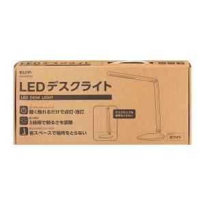 朝日電器 ELPA AS-LED07(W) LEDデスクライト ASLED07(W) エルパ 昼白色相当 タッチセンサースイッチ｜edenki