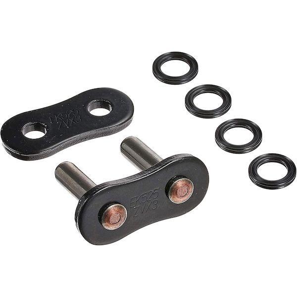 江沼チェーン 4571291795570 EK ジョイント 525ZV−X3 BK／BK MLJ カ...