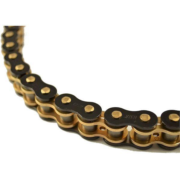 江沼チェーン 4571291824768 EK チェーン 520SR−X2 BK／GP 112L M...