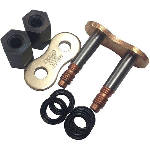 江沼チェーン 4571291825963 EK ジョイント 520SR−X2 GP SLJ スクリュ...