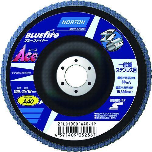 あすつく対応 「直送」 ＮＯＲＴＯＮ 2FLD100BFA801P 【10個入】 フラップディスク　...