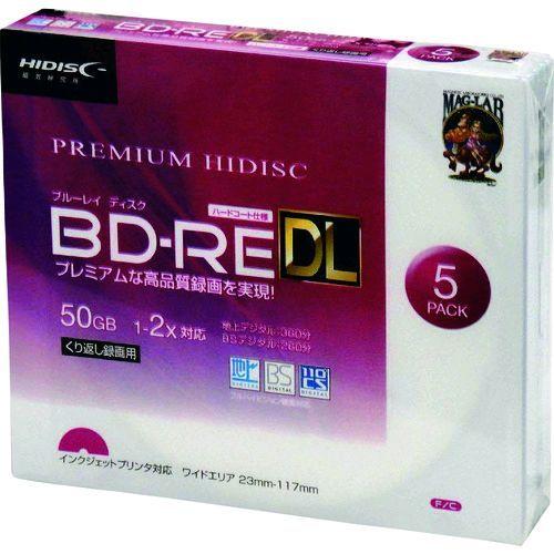 あすつく対応 「直送」 ハイディスク HDVBE50NP5SC ＢＤ−ＲＥＤＬ　５枚パック