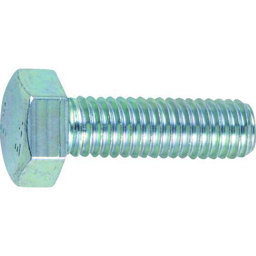 あすつく対応 「直送」 ＴＲＵＳＣＯ B722-0412 六角ボルト 三価白 全ネジ Ｍ４×１２ ５...