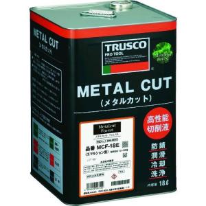 ＴＲＵＳＣＯ MCF-15E メタルカットフォレスト エマルション １８Ｌ MCF15E 215-6044 乳白色｜edenki