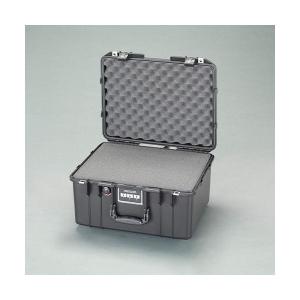 【個人宅配送不可】直送 代引不可 エスコ EA657AR-557 440x330x248mm／内寸 防水ケース 軽量／黒 EA657AR557