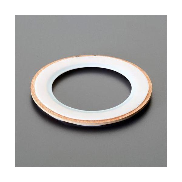 エスコ EA351CS-65 65A／2．8mm PTFE／包みガスケット JIS5K EA351C...