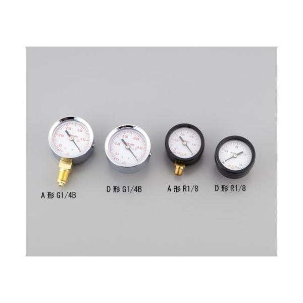 アズワン 1-7512-01 小型圧力計A形φ50 G1／4B0．1【1個】 1751201