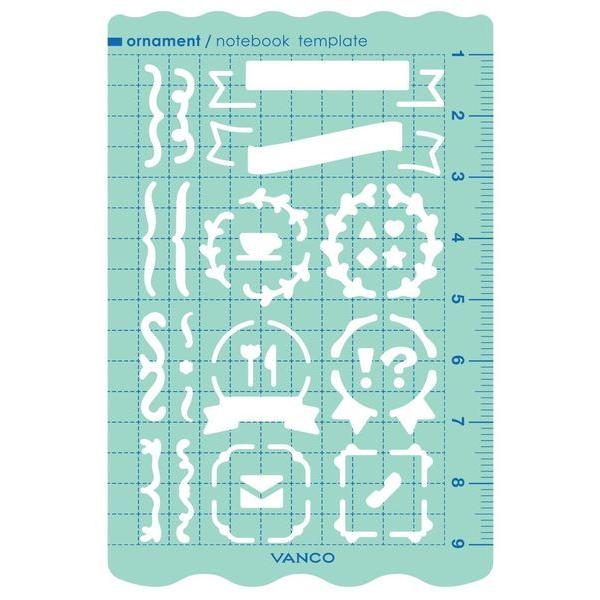 バンコ（VANCO） 39502 ノートブックテンプレート オーナメント
