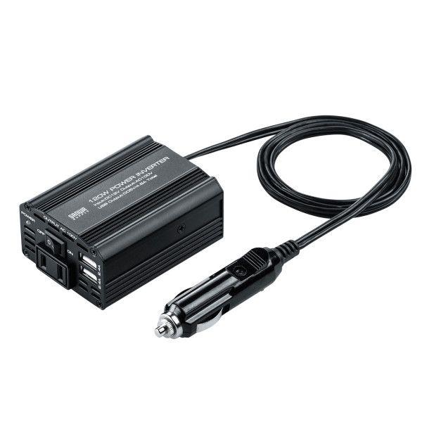サンワサプライ CAR-CHR80AC カーインバーター 120W CARCHR80AC