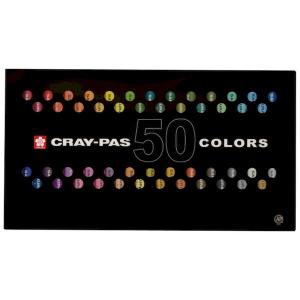 サクラクレパス VP50 【1個入】 クレパス太巻50色セット