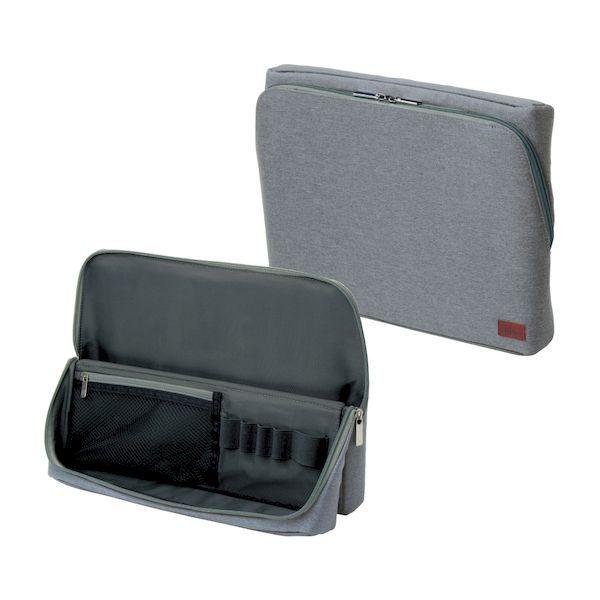 ソニック UT-1905-GL ユートリム スマ・スタ ワイド A4 立つバッグイバッグ グレー U...