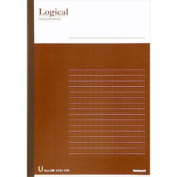 ナカバヤシ ノ-B501U/COC FSC−MXロジカルノ−トB5 U罫30枚 ノB501U/COC