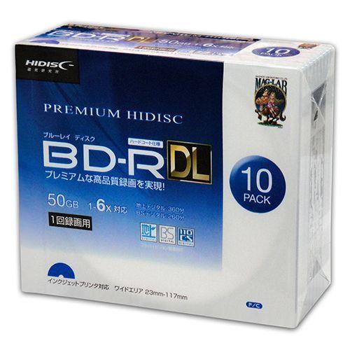 HDVBR50RP10SCX10 直送 代引不可 10個セット PREMIUM HIDISC BD−...