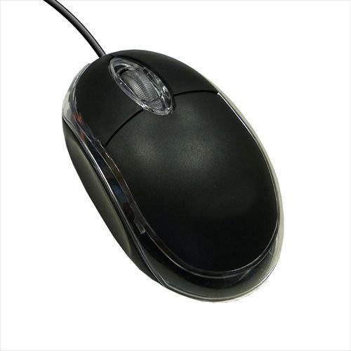 【個数：1個】L-MS-BKX20 直送 代引不可 20個セット Lazos 有線マウス