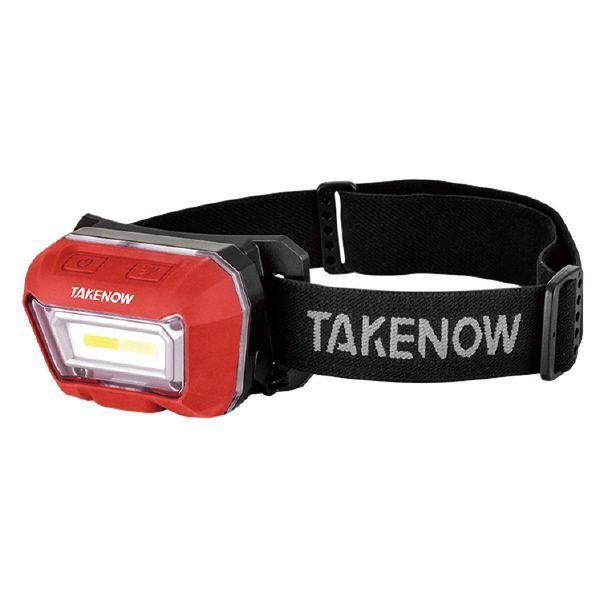 TAKENOW HL002 充電式LED 三光色ヘッドライト