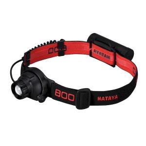 HATAYA ハタヤ LHL-04B 充電式LEDヘッドライト800(ハチゼロゼロ
