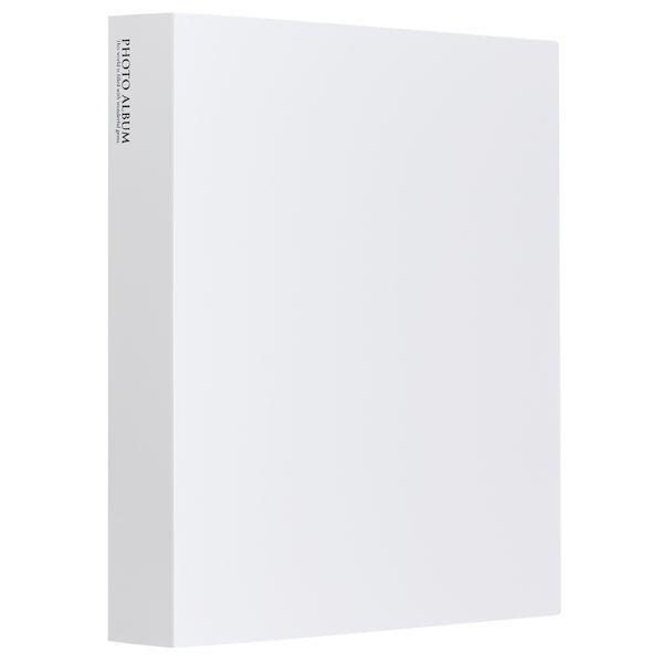 セキセイ KP-4806-70 フォトアルバム高透明L480枚 ホワイト KP480670