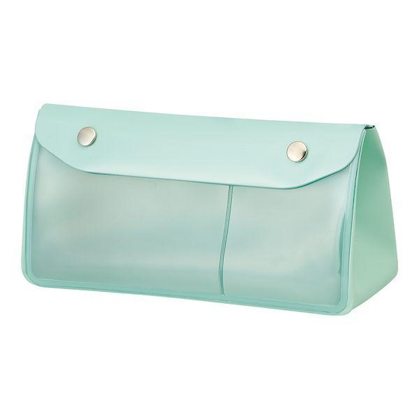 リヒトラブ LIHIT LAB. A7942-19 トライアングルペンケース ライトグリーン A79...