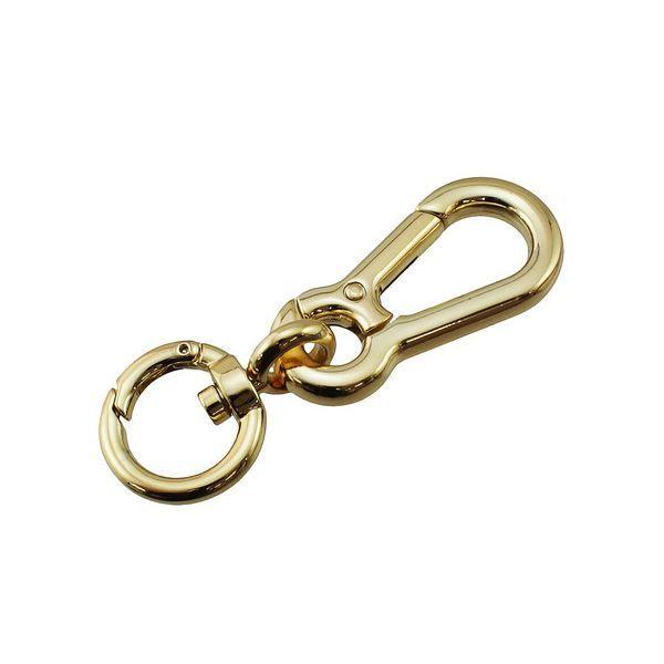 ハイロジック 4960983292549 29254 回転カラビナ付フック ゴールド