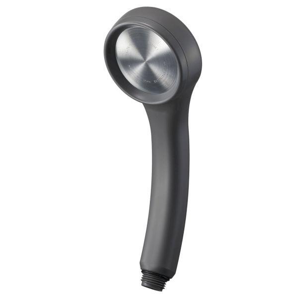 三栄水栓 SANEI 4973987648052 レイニーベーシック グレー 節水シャワーヘッド P...