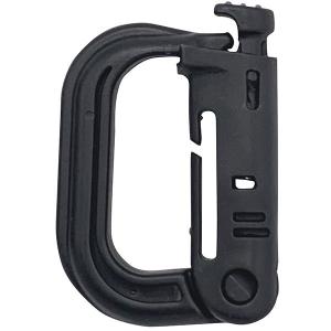 アイガーツール EIGERTOOL TAC-1BR EGタクティカルカラビナ ブラック TAC1BR