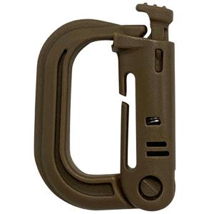 アイガーツール EIGERTOOL TAC-1DC EGタクティカルカラビナ デザートカラー TAC1DC