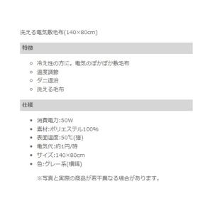 テクノス TEKNOS EM-510M 敷き毛...の詳細画像1