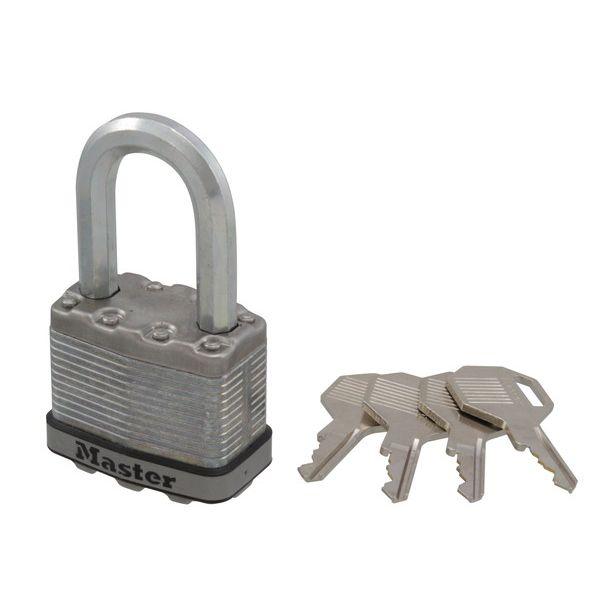 MASTER LOCK 0071649281419 M5JADLF マグナム シリンダー式南京錠 プ...