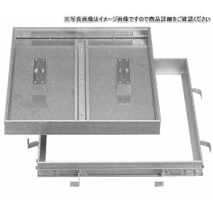 床下点検口 450角 フロアーハッチ ステンレス製 モルタル用 充填深さ