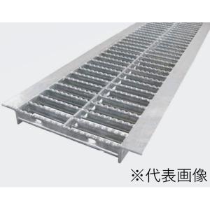 片岡産業 U字溝用グレーチング 溝幅200mm用 T-2 WU-X20-525 並目