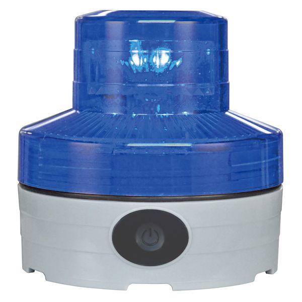 【個数：1個】日恵 VL07B-003NB 直送 代引不可 電池式LED回転灯 ニコUFO neo ...