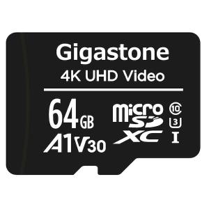 Gigastone GJMX-64GV3A1 A1V30クラス microSDカード GJMX64GV3A1｜edenki