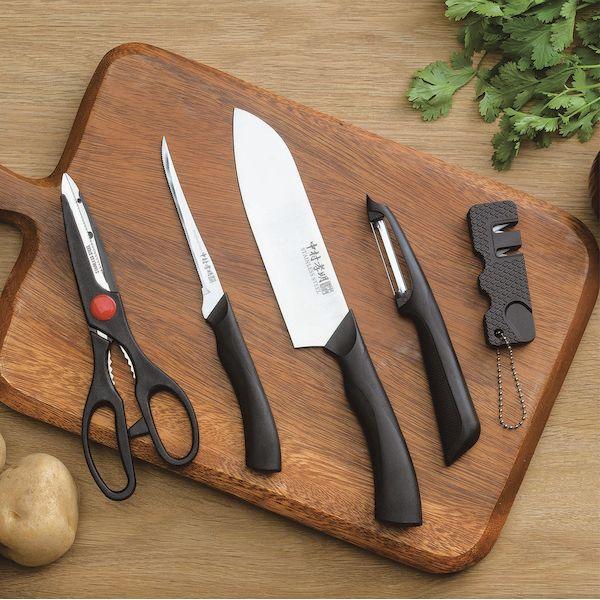 カクセー NKL-06 中村孝明 包丁ハサミ 5点セット NKL06