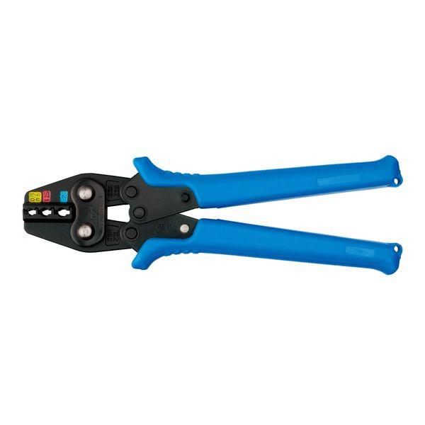 ツノダ TSUNODA TPZ2 絶縁被覆付圧着端子・スリーブ用圧着工具TPZ−2 安全確実スピーデ...