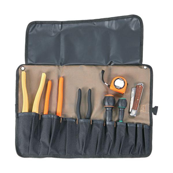 ＴＲＵＳＣＯ DKS-7B 電気工事士技能試験工具 8点入 ツールロールセット DKS7B