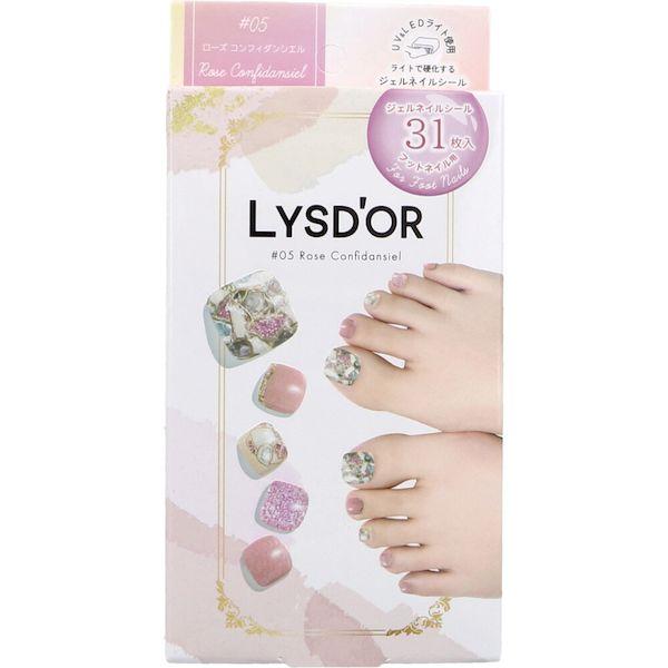 4570005521559 リスドール セミキュアジェルネイル フットネイル用 ローズ コンフィダン...