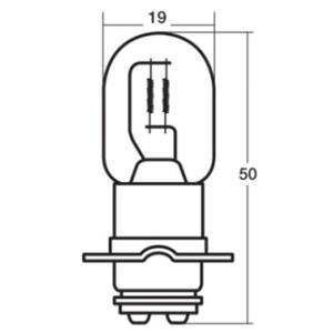 STANLEY スタンレー電気 4907894112726 A3801V 12V35／30ミュ−84？T19L P15d−25−3特電球｜edenki